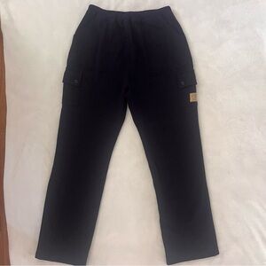 Lauren Ralph Lauren Navy Blue Women's Cargo Track Pants Cotton Sz PM Athletic